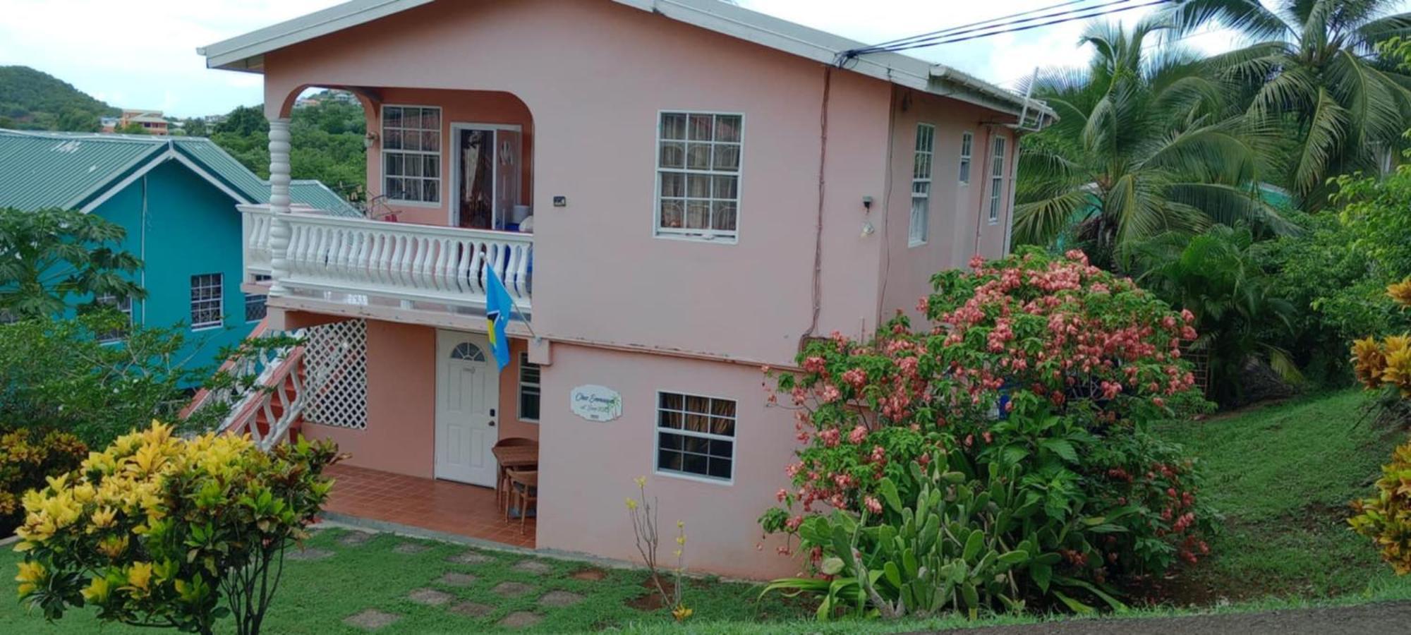 Ferienwohnung Chez Emmanuel Gros Islet Exterior foto
